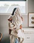 Koeka | Faro Hooded Towel - Warm White