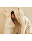 LIEWOOD | Albert Elephant Hooded Towel - Sandy