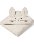 LIEWOOD | Albert Rabbit Hooded Towel - Sandy